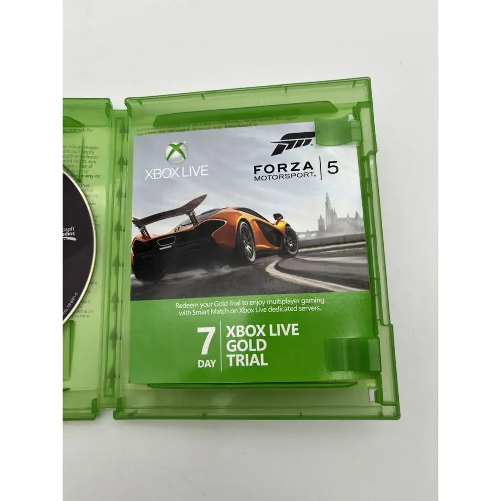 Forza Motorsport 5 (Microsoft Xbox One, 2013) Tested Working VG Condition